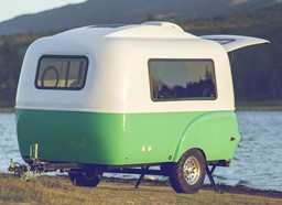 Small Green Trailer