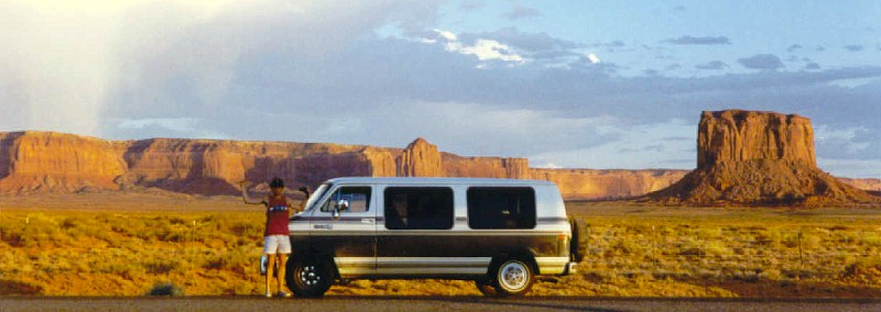 Max at Monument Valley